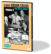 cover CLASSIC DRUM SOLOS #2 DVD cover